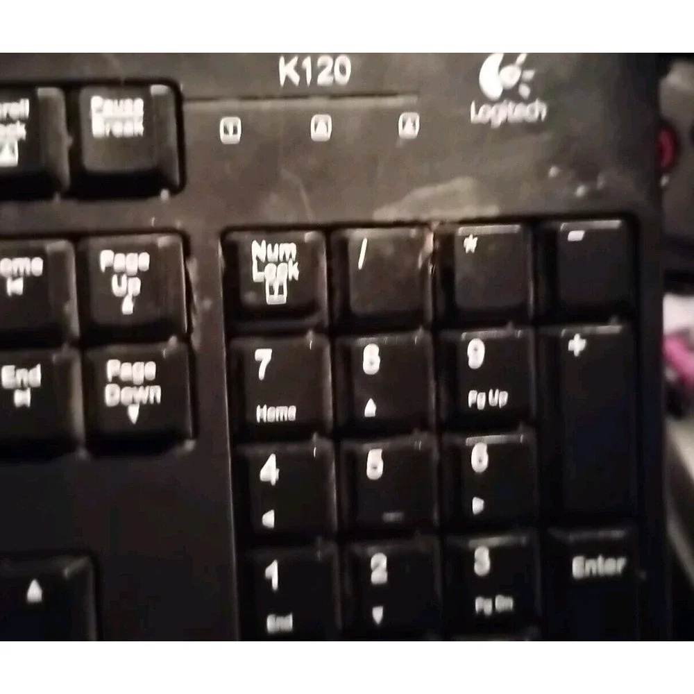 Logitech K120‎ USB Keyboard Model Y-U0009 BLACK 820-003288 Computer PC Desktop